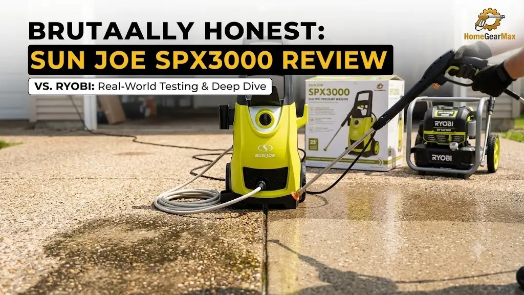 Sun Joe SPX3000 Electric Pressure Washer Review