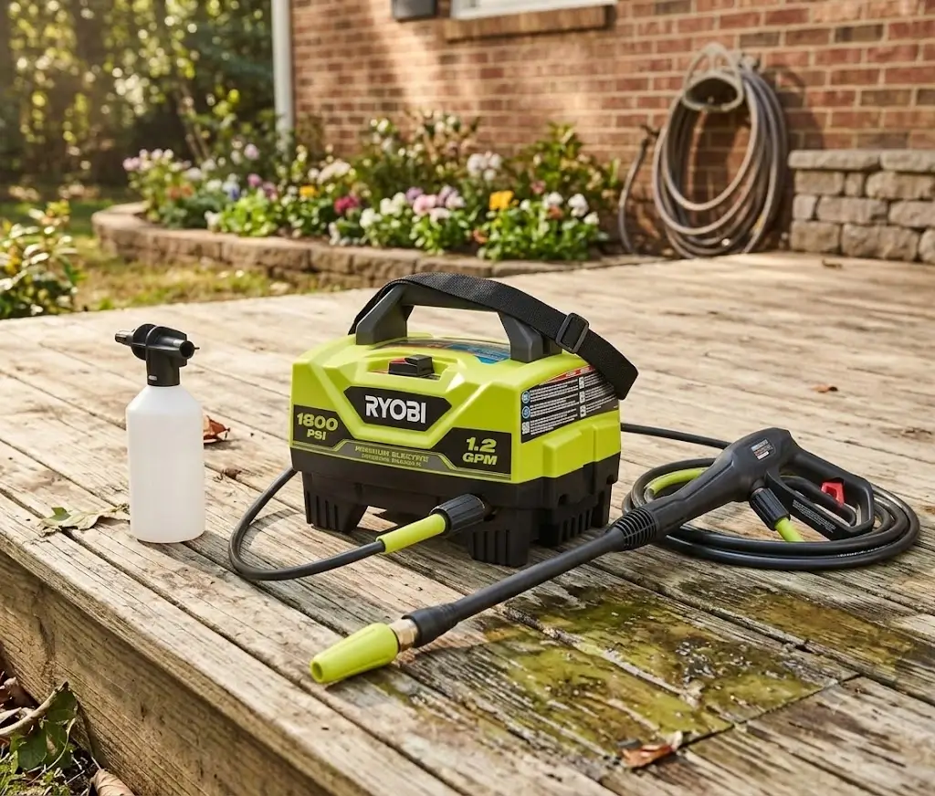 1800 PSI Electric Pressure Washer 