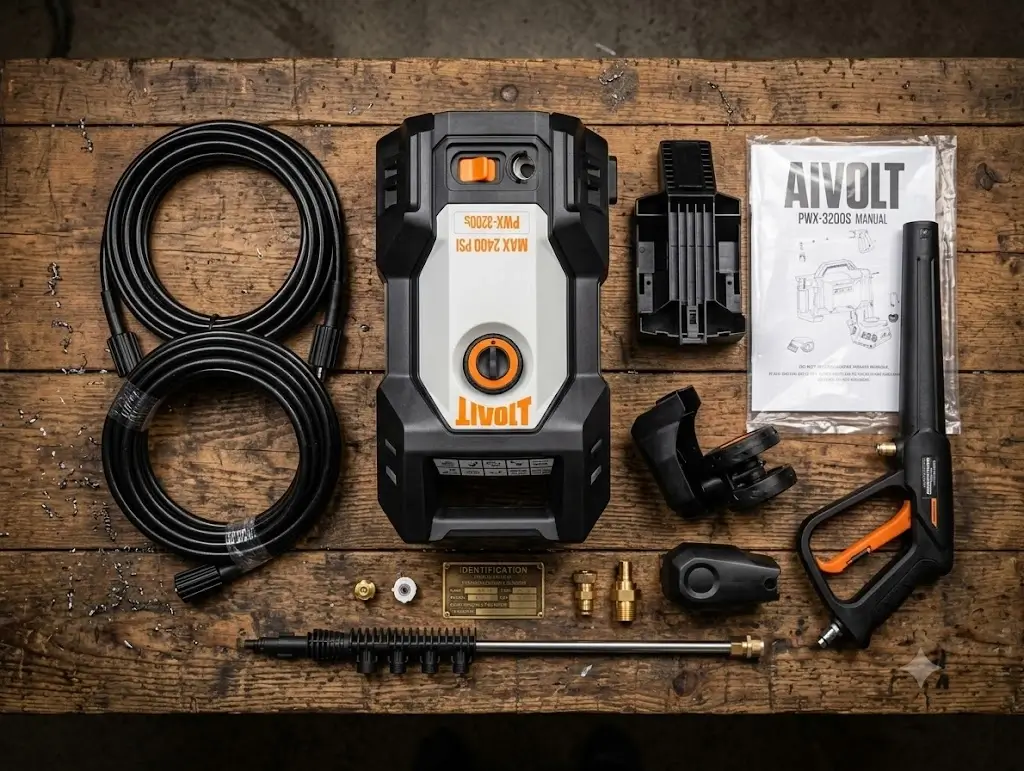AIVOLT Pressure Washer Features