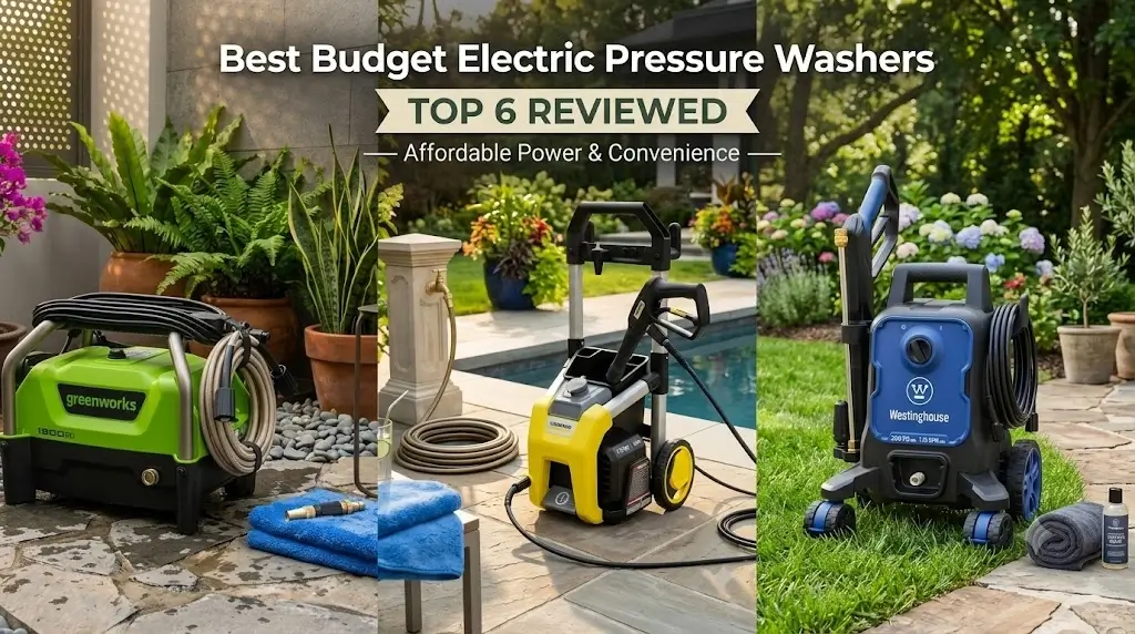 Best Budget Electric Pressure Washers: 2026 Tech Review 44 Best Budget Electric Pressure Washers 2026 Tech Review
