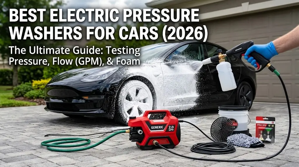 Best Electric Pressure Washers for Cars (2026 Review) 31 Best Electric Pressure Washers for Cars (2026 Review)