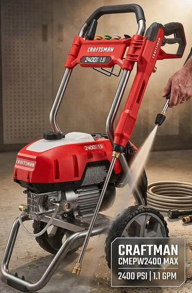 Craftsman CMEPW2400 Electric Power Washer Review Mechanics