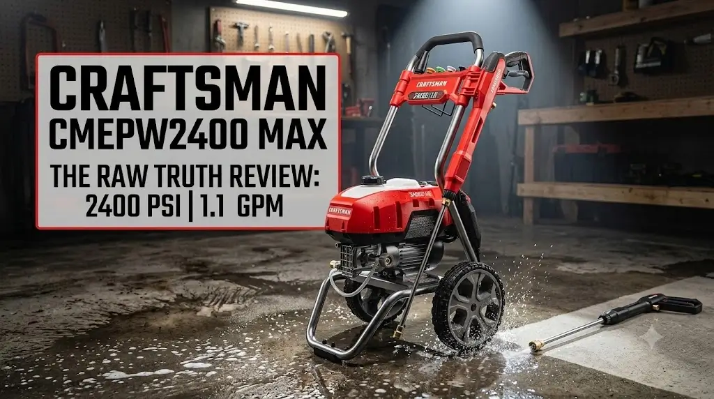 Craftsman CMEPW2400 Electric Power Washer Review The Raw Truth