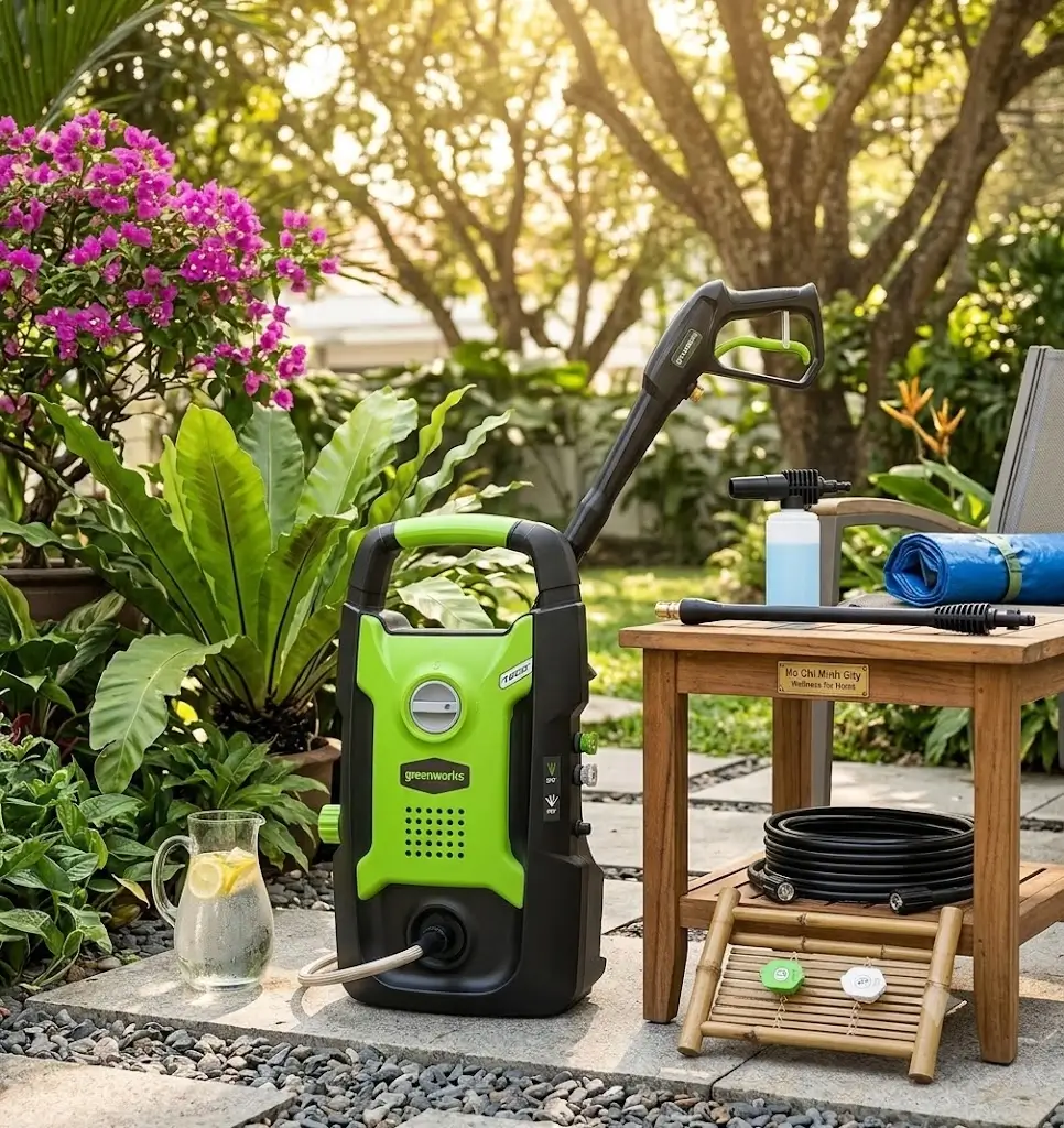 Greenworks PW-1600 Electric Pressure Washer