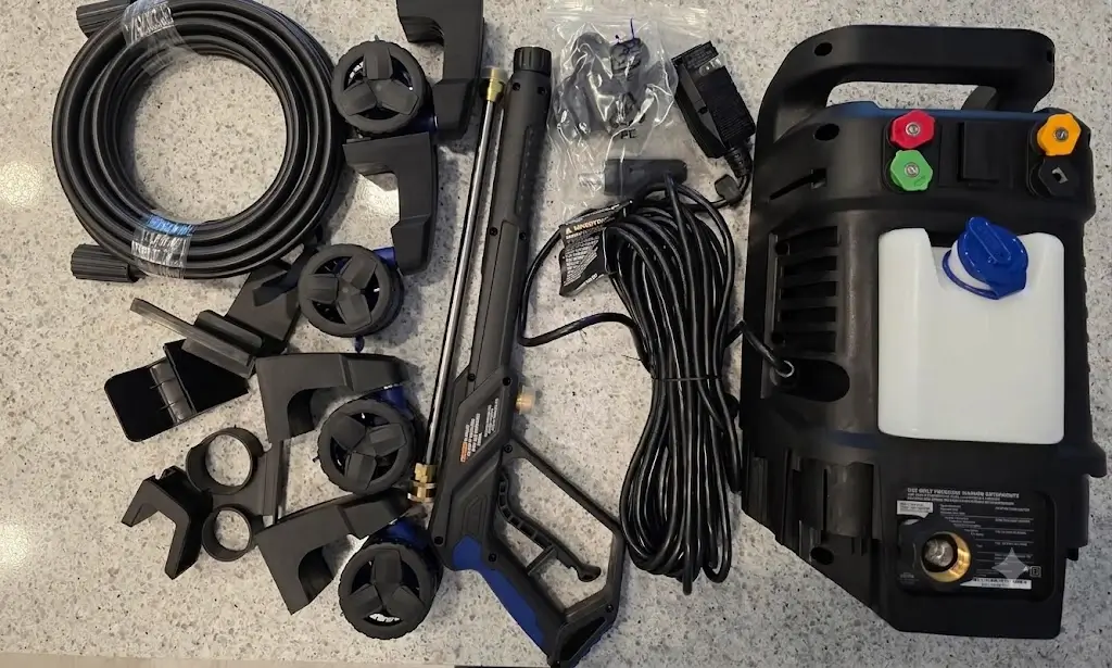 Westinghouse ePX3500 Honest Review: Does It Actually Tip Over? 2 Westinghouse ePX3500 unboxing components and accessories