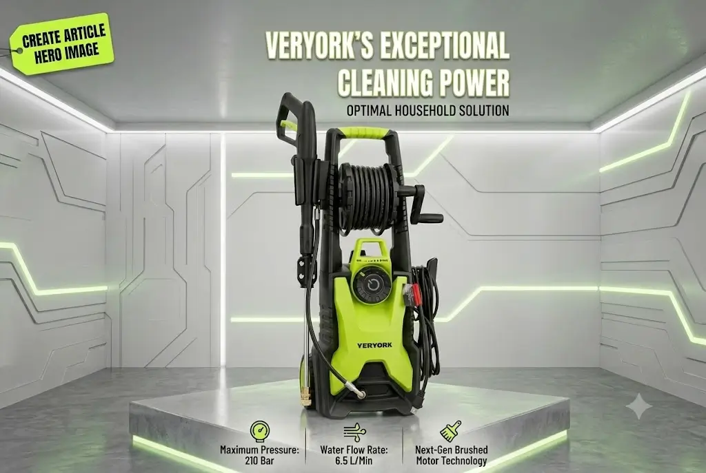 Yeryork Adjustable 5000 PSI Pressure Washer Review