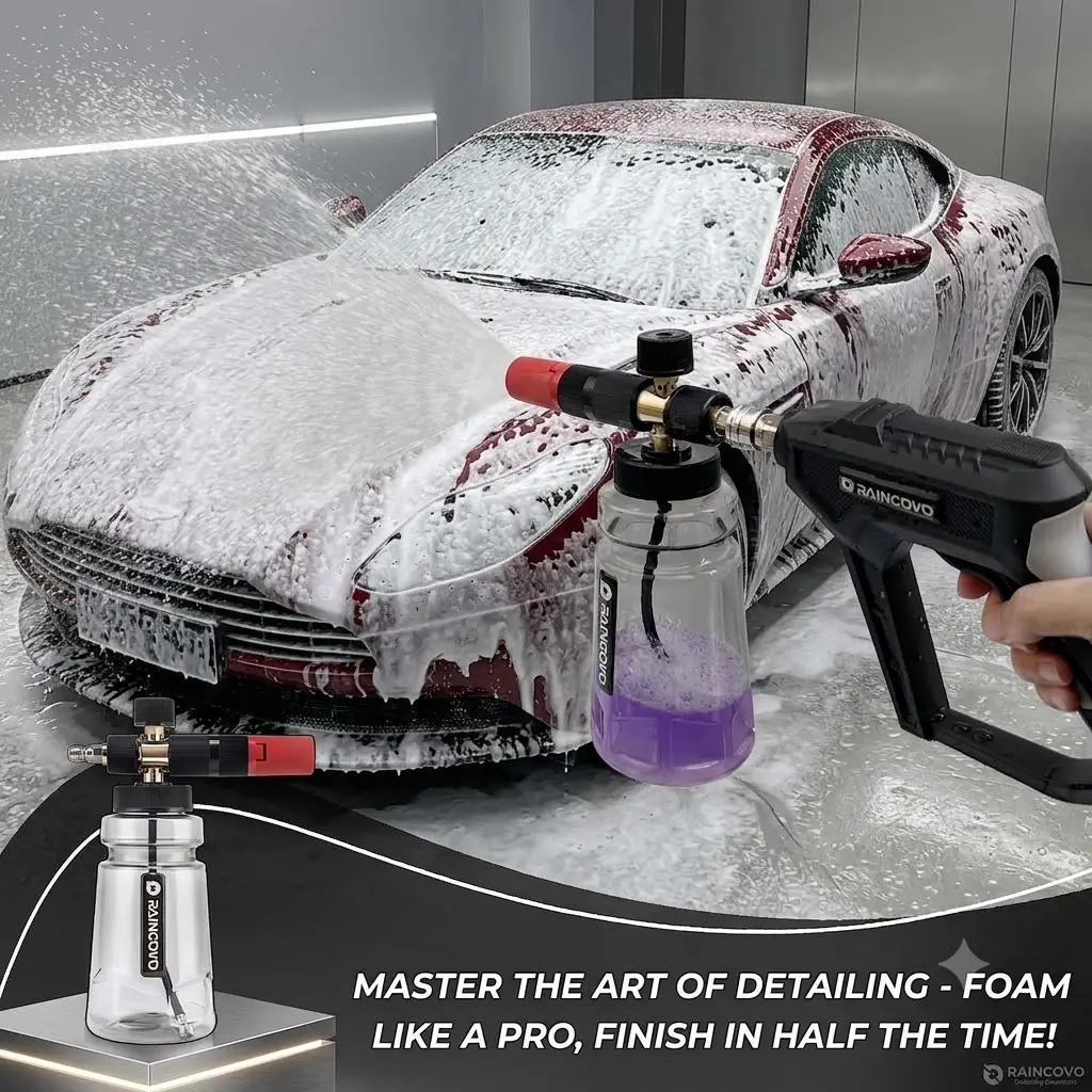 Best Foam Cannon for 2026: 5 Top Picks Tested & Rated 2 Raincovo Foam Cannon Wide Mouth Snow Pro