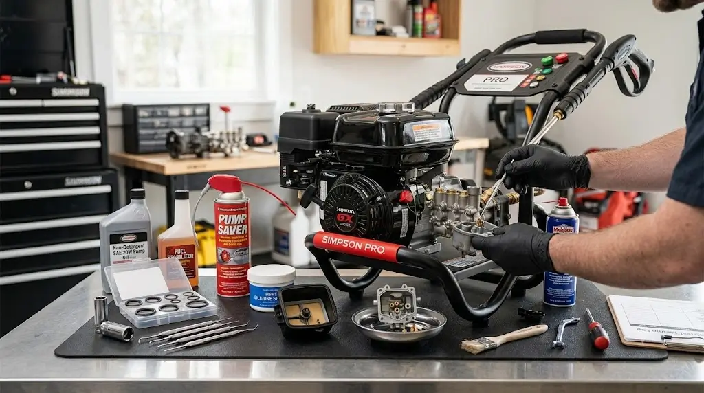 Pressure Washer Maintenance: Complete Expert Guide 3 Gas engine pressure washer maintenance and carburetor care