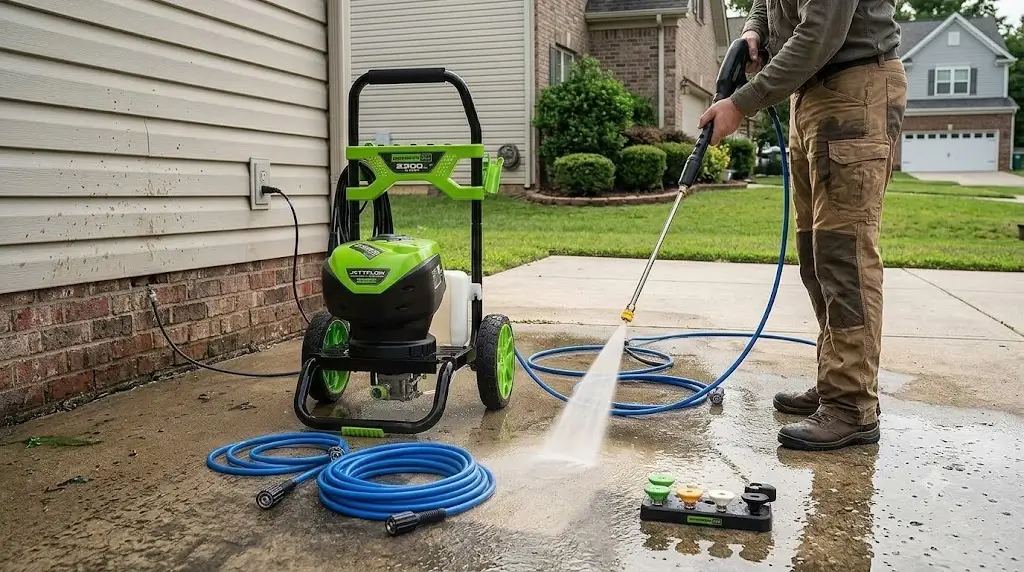 Greenworks 2300 PSI Electric Pressure Washer Review 10 Greenworks 2300 PSI Electric Pressure Washer Review