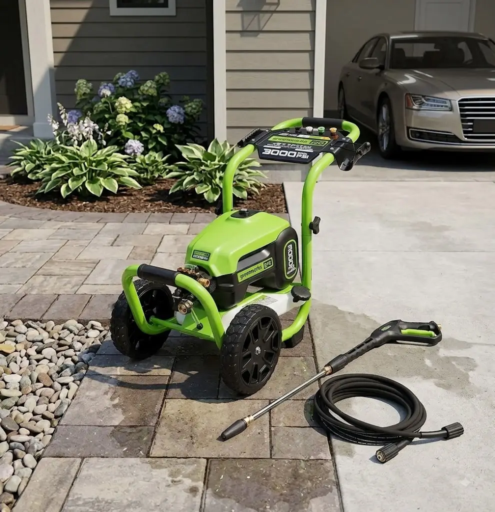 Greenworks Pro 3000 PSI Brushless Electric Pressure Washer