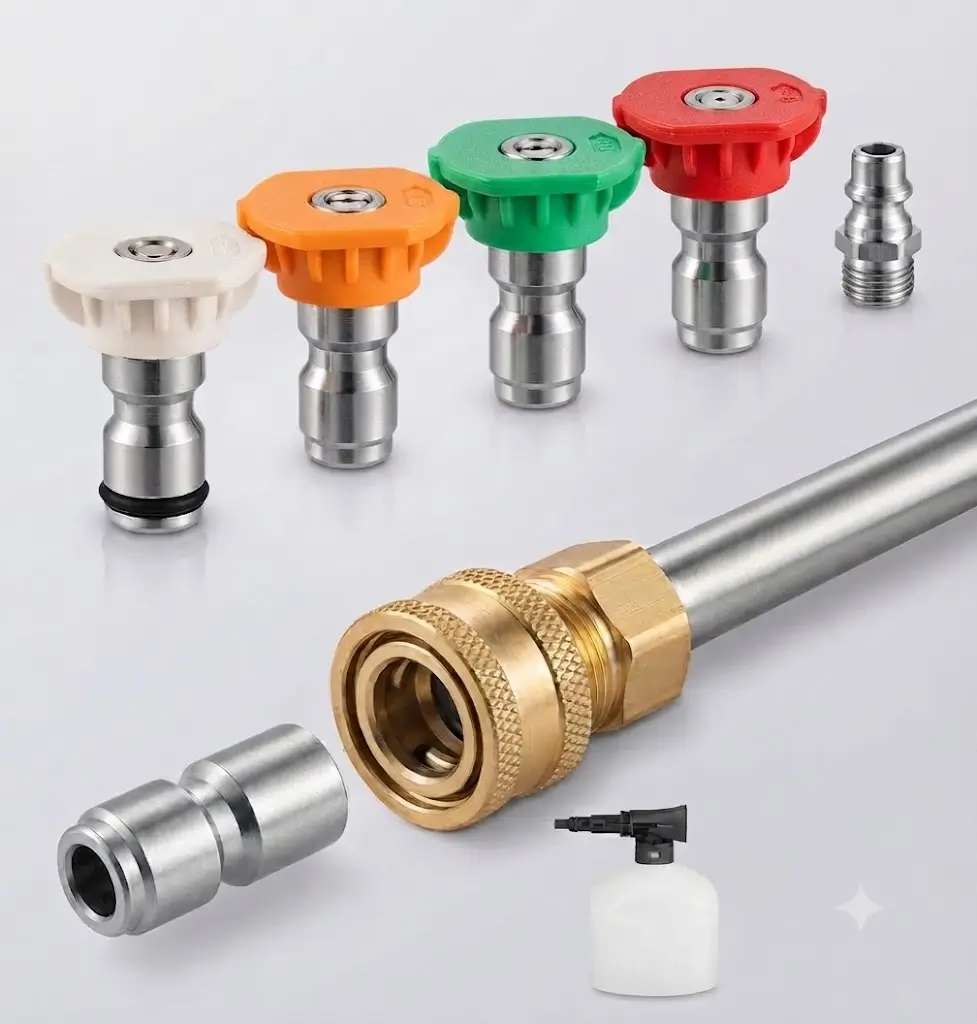 VEVOR 2000 PSI pressure washer 1/4-inch quick connect nozzle tips