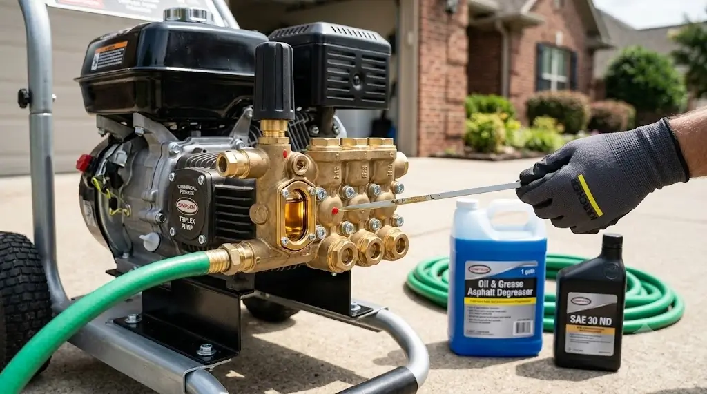 Pressure Washer Pump Oil Guide: Types, SAE Grades, Capacity