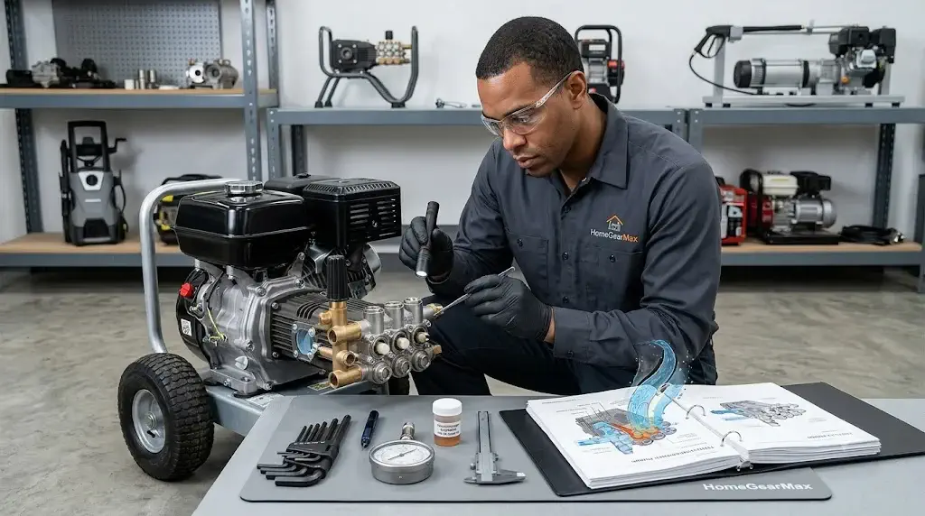 Pressure Washer Pump Troubleshooting: Low Pressure & Leaks 25 Pressure Washer Pump Troubleshooting: Low Pressure & Leaks