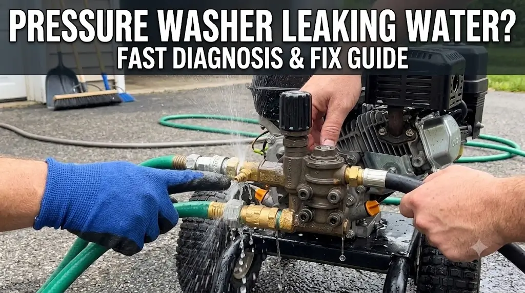 Pressure Washer Leaking Water? Fast Diagnosis & Fix Guide