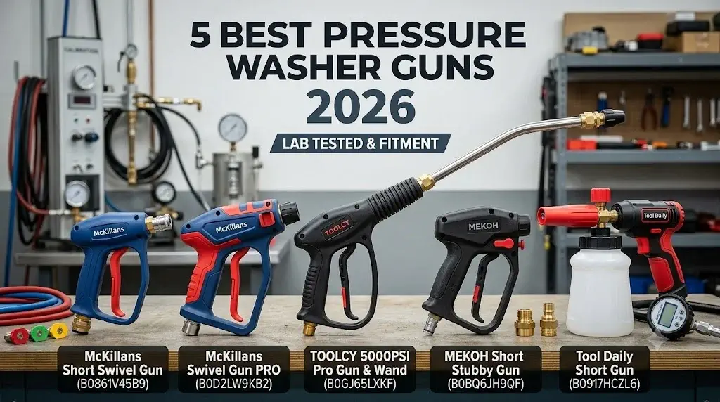 5 Best Pressure Washer Guns (2026): Lab Tested & Fitment 18 5 Best Pressure Washer Guns (2026): Lab Tested & Fitment